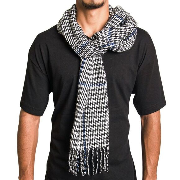 Alpine Swiss Mens Scarf Softer Than Cashmere Scarves Plaids Womens Winter Shawl - Picture 2 of 6